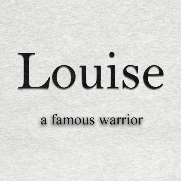 Louise Name meaning by Demonic cute cat